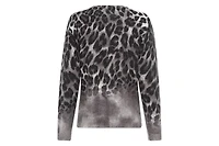 Olsen Women's Leopard Pullover