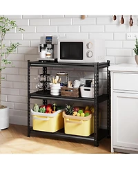 Gaomon 3-Tier Steel Garage Shelving Unit, 36" W x 16" D x 36" H, Adjustable Steel Utility Storage Rack with Metal Shelves, 770 Lbs/Shelf Capacity, for