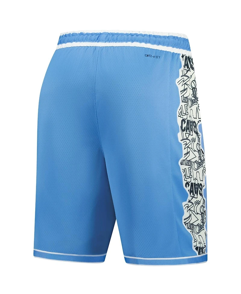 Nike Men's Blue Cleveland Cavaliers 2024/25 City Edition Swingman Shorts