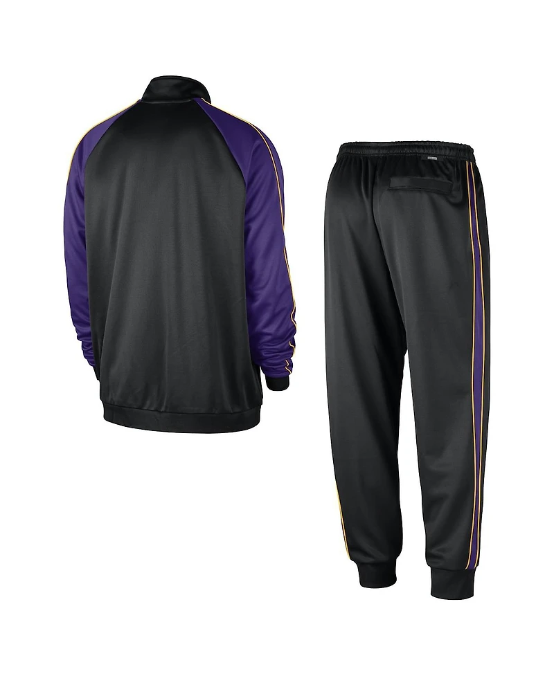 Nike Men's Black 2-Piece Los Angeles Lakers 2024/25 City Edition Lightweight Full-Zip Jacket and Pants Set