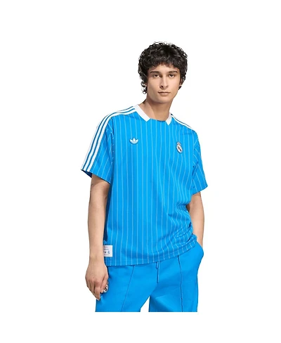 Adidas Men's and Women's Blue Real Madrid Terrace Icons Jersey
