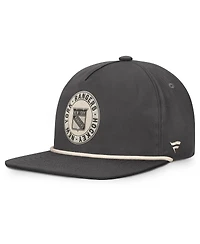 Fanatics Men's Charcoal New York Rangers Closer Adjustable Hat