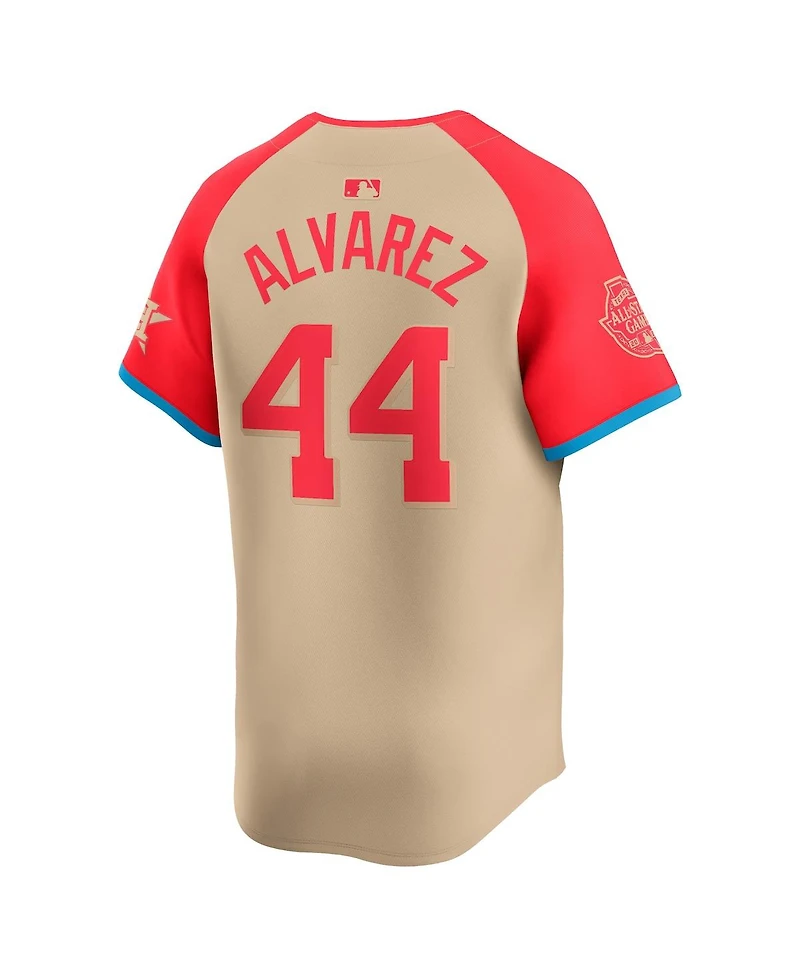 Nike Men's Yordan Alvarez Cream American League 2024 Mlb All-Star Game Limited Player Jersey