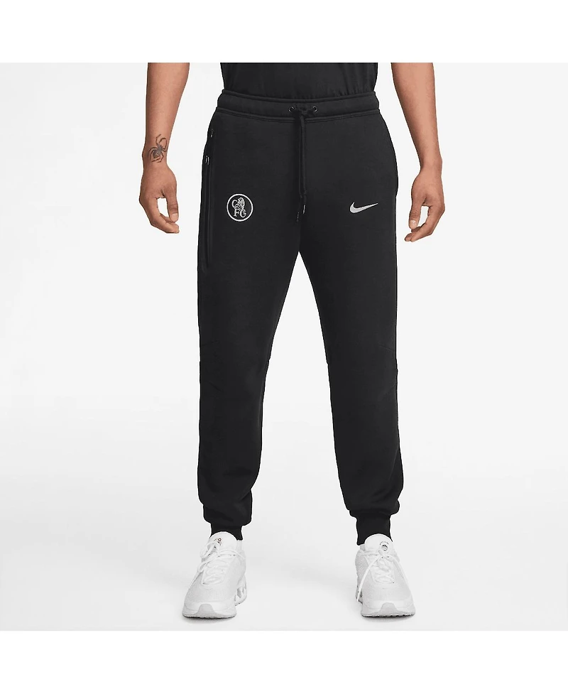 Nike Men's Black Chelsea Third 2025/26 Tech Fleece Jogger Pants