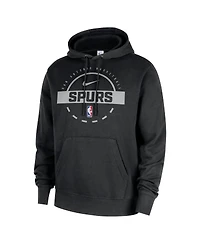 Nike Men's Black San Antonio Spurs 2025/26 Authentic Practice Club Pullover Hoodie