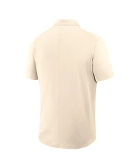 Nike Men's Tan West Virginia Mountaineers Primary Logo Victory Performance Polo Shirt
