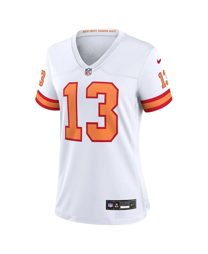 Nike Women's Mike Evans White '76 Tampa Bay Buccaneers Game Jersey