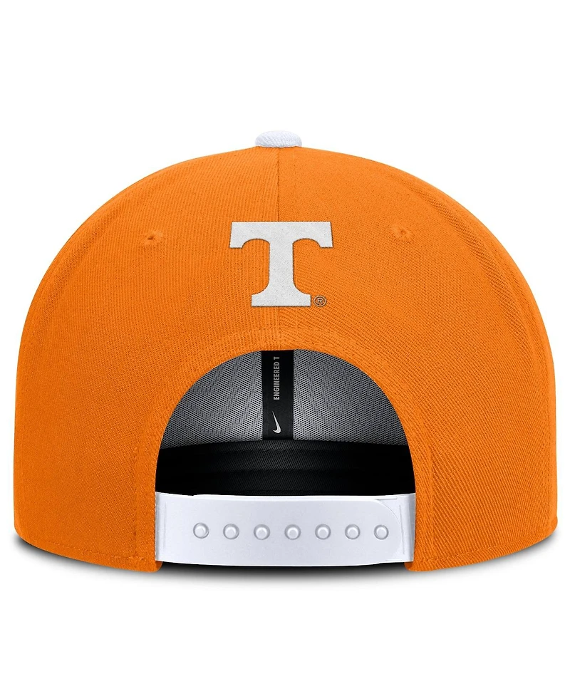 Nike Men's Tennessee Orange/White Tennessee Volunteers 2025 On-field Patch Pro Dri-fit Snapback Hat
