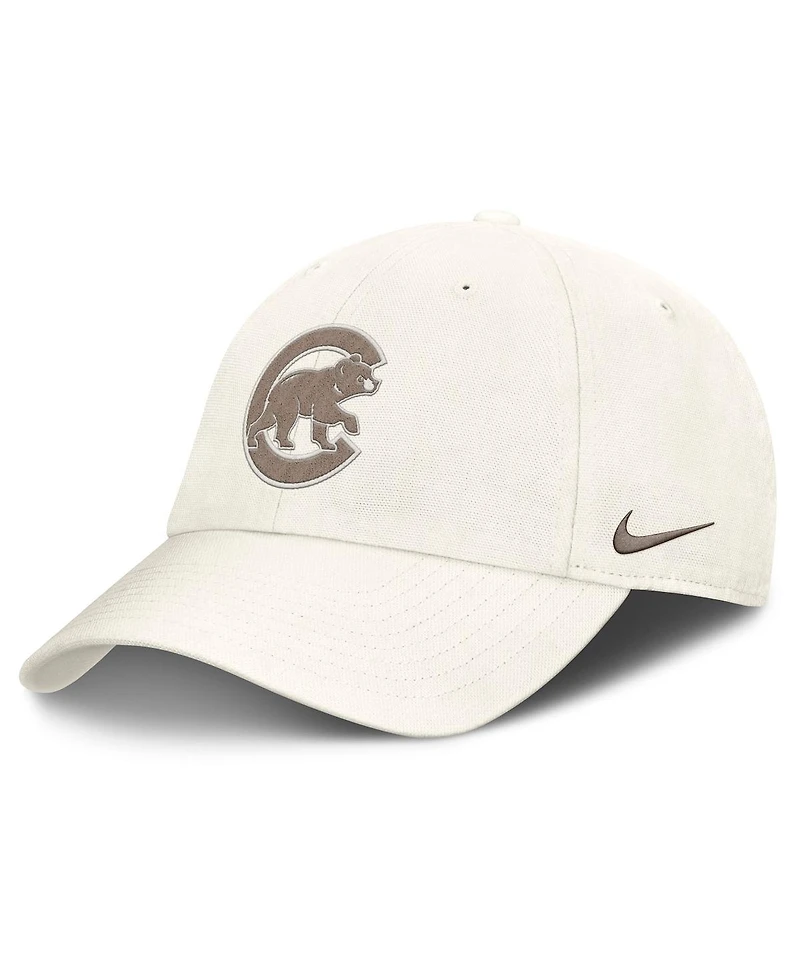 Nike Men's Stone Chicago Cubs Club Adjustable Hat