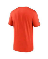 Nike Men's Orange Cleveland Browns Sideline Alt Pack Small Logo Legend Performance T-Shirt