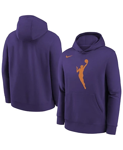Nike Big Boys and Girls Wnba Logo Essential Team Pullover Hoodie