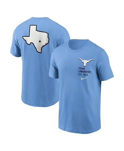 Nike Men's Valor Blue Texas Longhorns Record Shattered 2-Hit T-Shirt