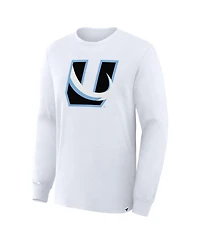 Fanatics Men's White Utah Mammoth Alternate Logo Legacy Long Sleeve T-Shirt
