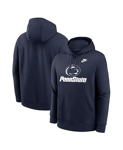 Nike Men's Navy Penn State Nittany Lions Vault Club Hoodie