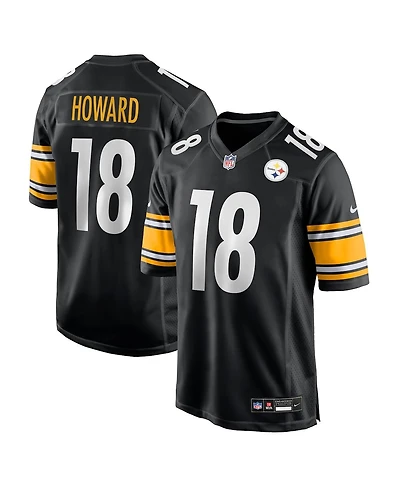 Nike Men's Will Howard Black Pittsburgh Steelers Team Game Jersey