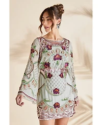 Coast Women's Heavily Embellished Sequin Mini Dress