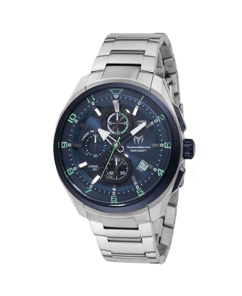 Technomarine Men's Tm-318117 Ocean Quartz Navy Blue Dial Watch