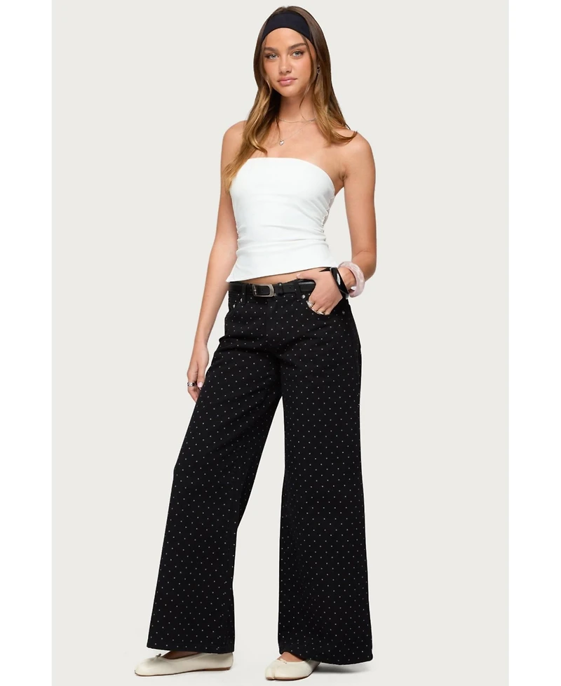 Edikted Women's Karina Side Slit Tube Top