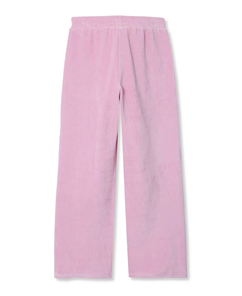Lands' End Girls Corduroy Wide Leg Knit Pants