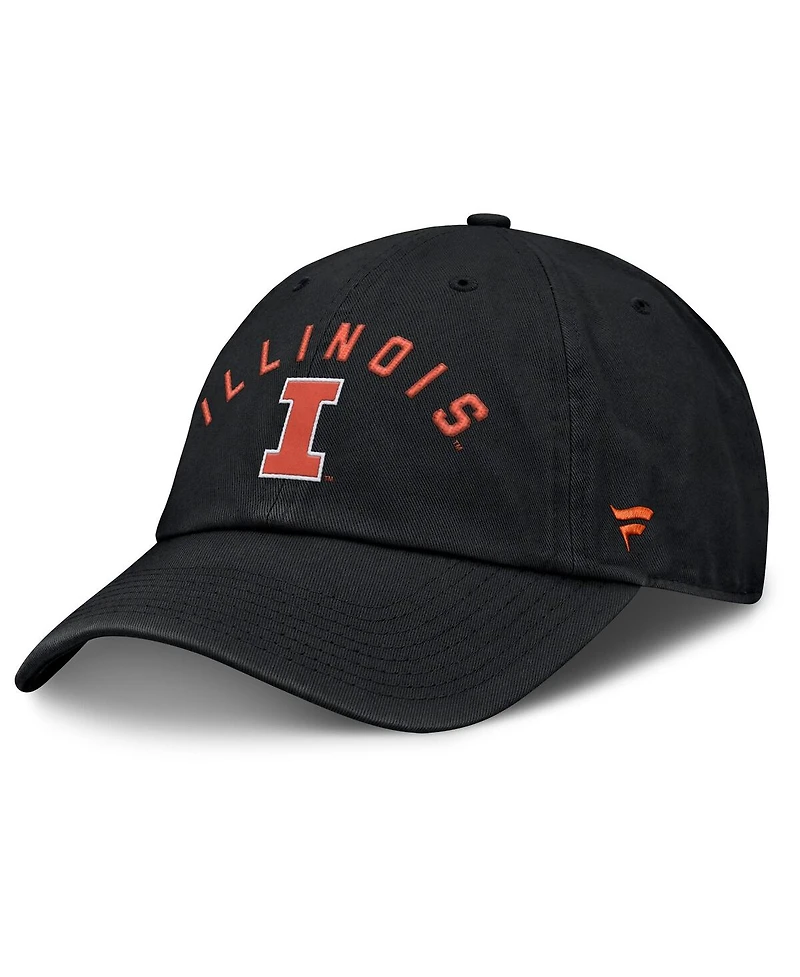 Fanatics Men's Black Illinois Fighting Illini Myth Adjustable Hat