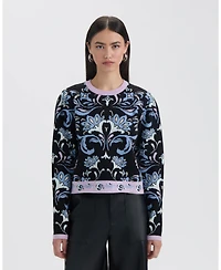 Nvlt Women's Crew Neck Sweater