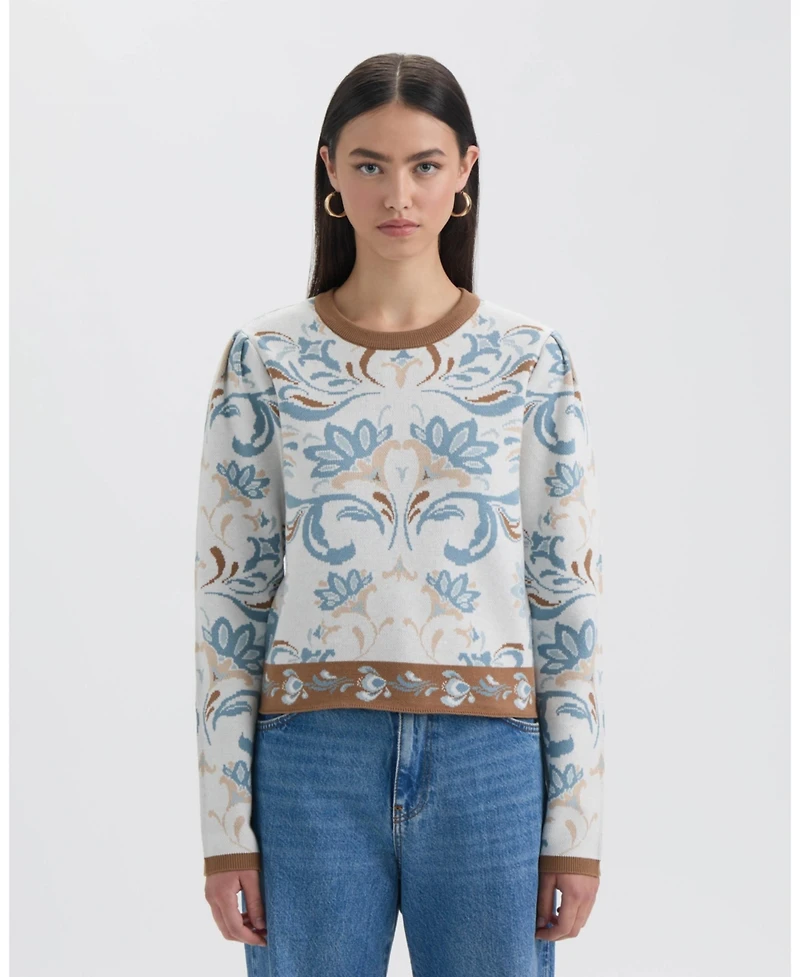 Nvlt Women's Crew Neck Sweater