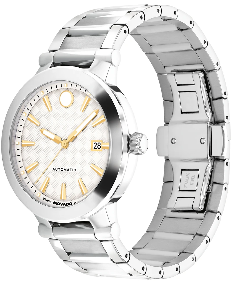 Movado Men's Vizio Swiss Automatic Stainless Steel Watch, 41mm