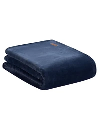 Lucky Brand Solid Plush Throw, 50" x 70"