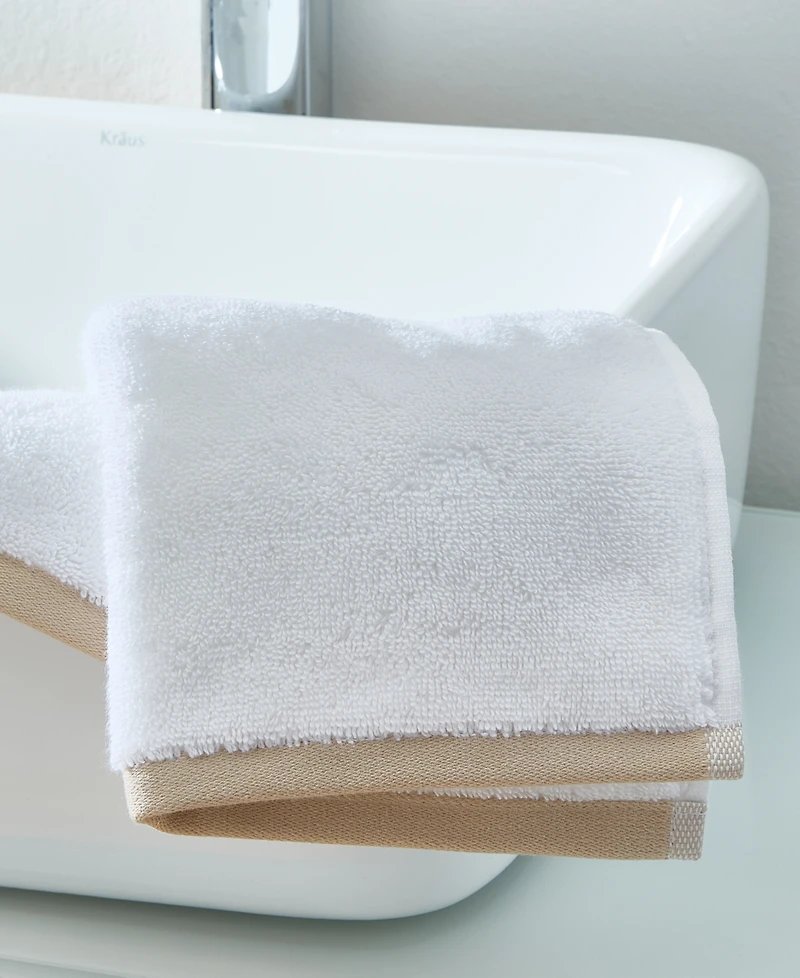 Hotel Collection Linea Cotton Washcloth, 13" x