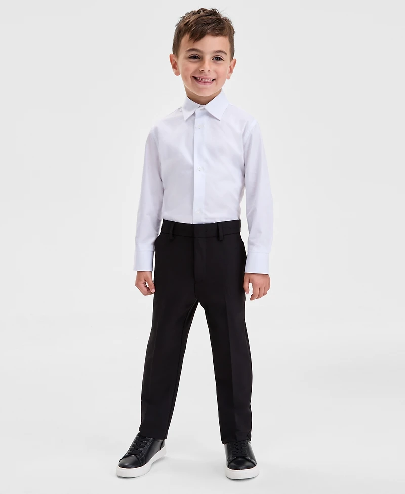 Kenneth Cole Reaction Little Boys Flat Front Pants