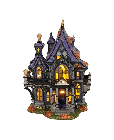 Department 56 Village Puckett's Funerarium Accessory