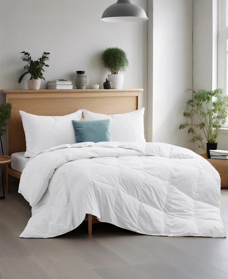Unikome 75% Down 25% Feather Comforter, Full/Queen
