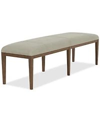 Davie Cracked Oak Dining Bench