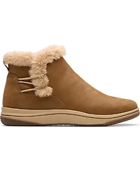 Clarks Women's Breeze Faux Fur Booties
