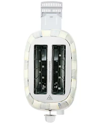 MacKenzie-Childs Sterling Check 2-Slice Toaster