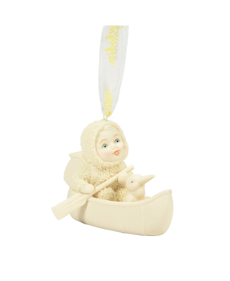 Department 56 Snowbabies Canoe for Two Ornament