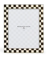 MacKenzie-Childs Courtly Check Silver Plated Frame, 8" x 10"
