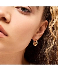 Ana Luisa Gold Statement Earrings - Ariel Hoops