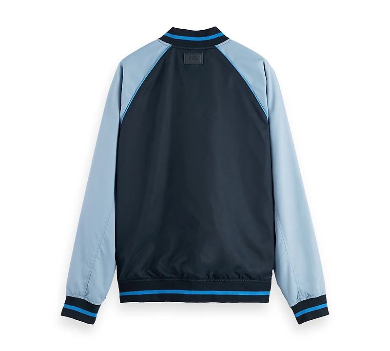 Scotch & Soda Men's Reversible Bomber Jacket