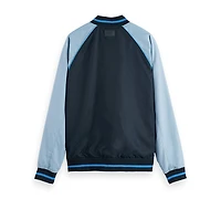 Scotch & Soda Men's Reversible Bomber Jacket