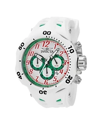 Invicta Men's 48239 Venom Quartz Chronograph White, Green Dial Watch