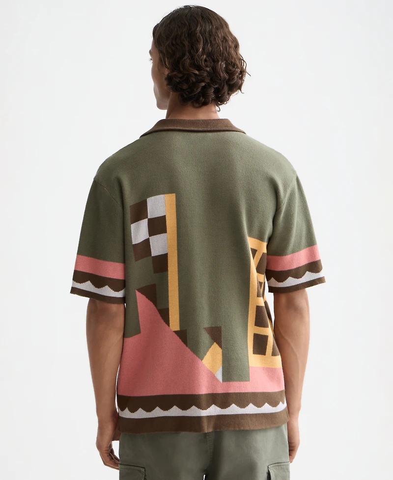 Scotch & Soda Men's Short Sleeve Shirt