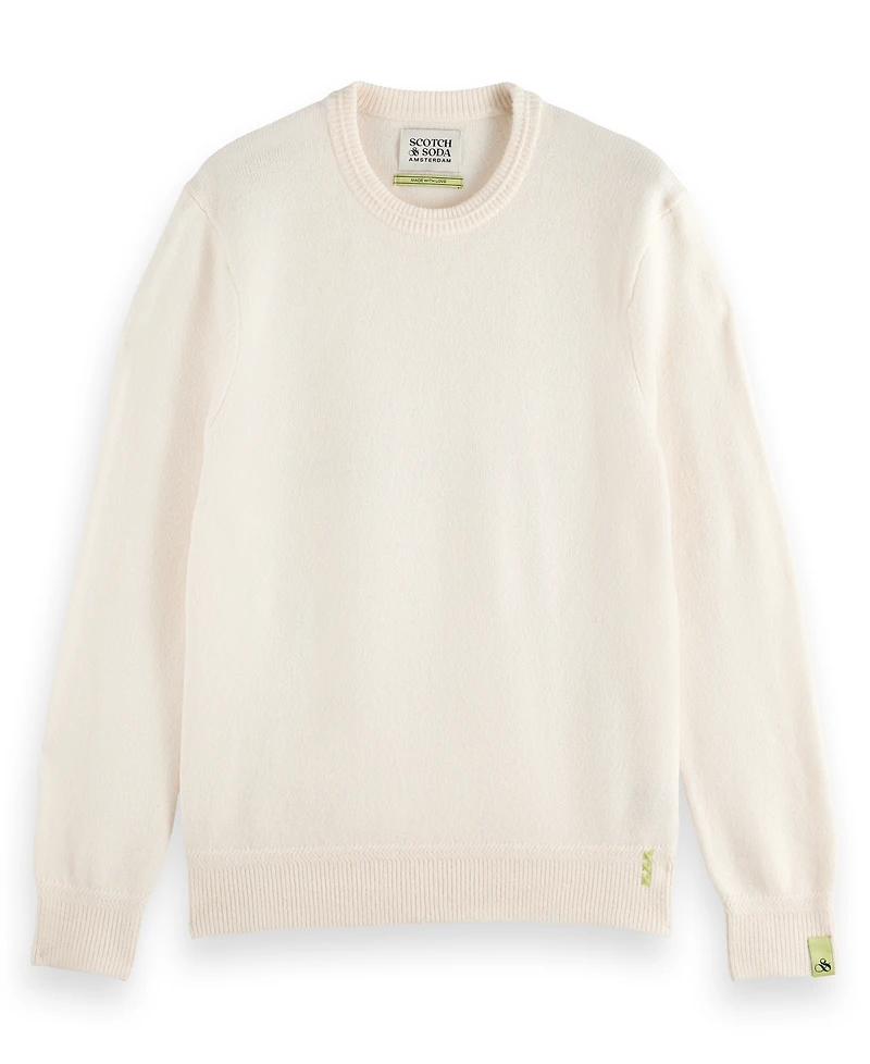 Scotch & Soda Men's Solid Crew Neck Sweater