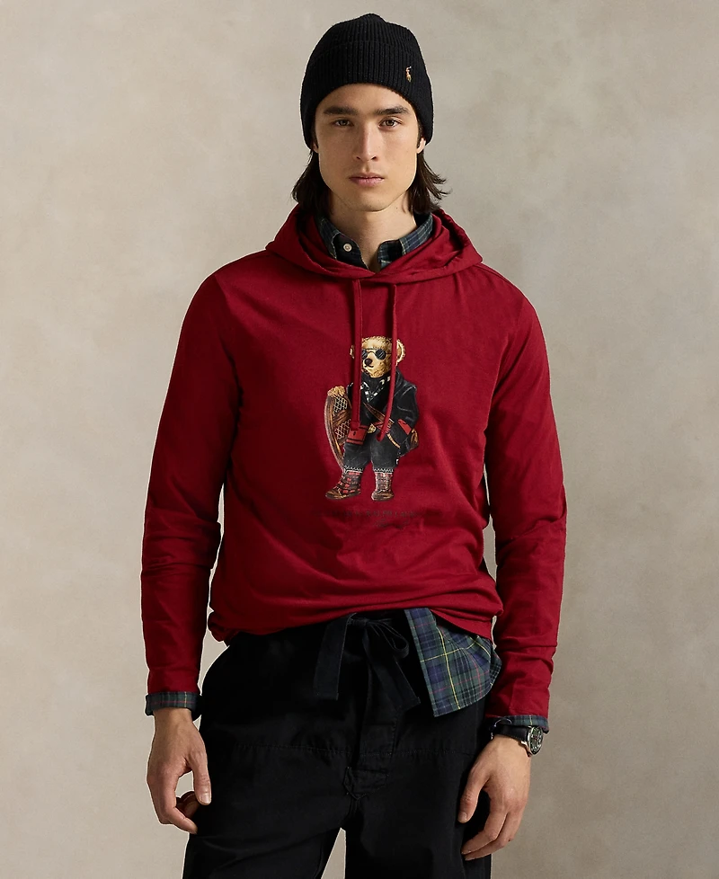Polo Ralph Lauren Men's Bear Jersey Hooded T-Shirt