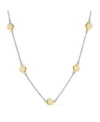 Ana Luisa Flower Necklace - Rowena Necklace Two Tone