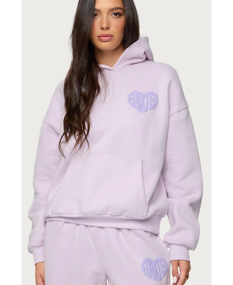 Edikted Women's Major Love Hoodie