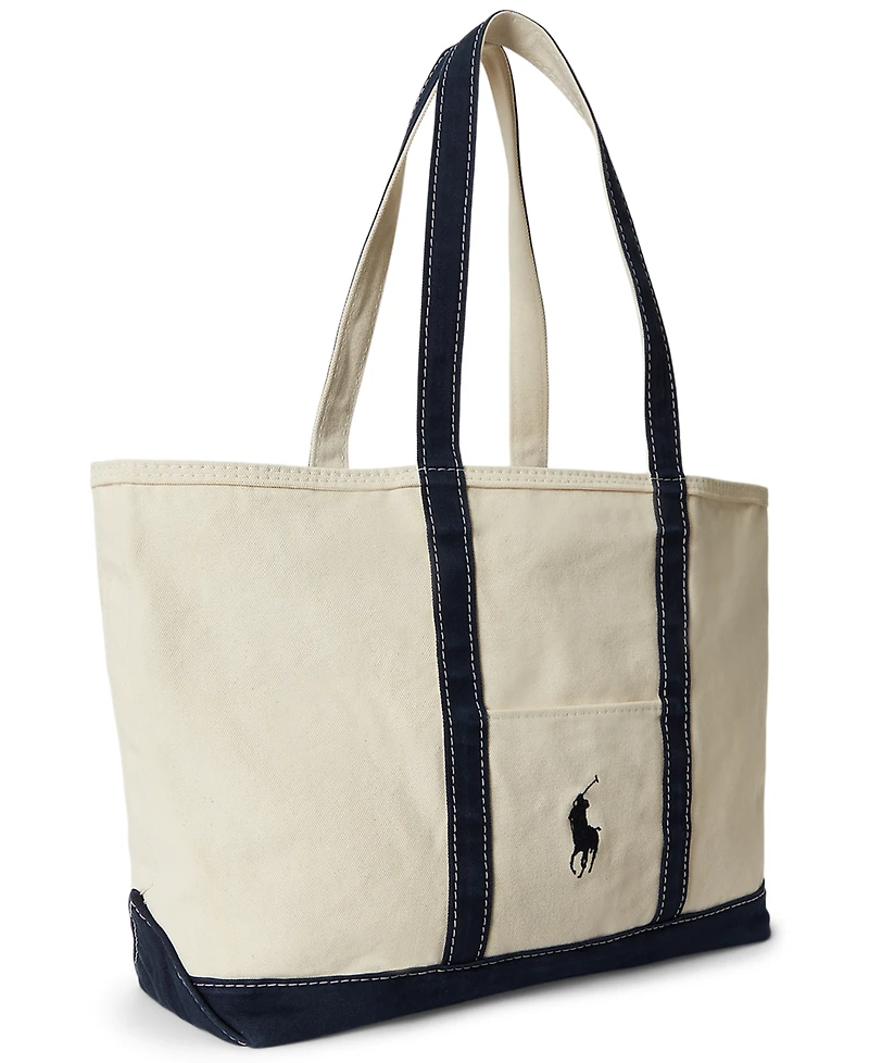Polo Ralph Lauren Big Pony Canvas Spacious Tote