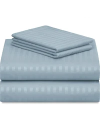 3PC Striped Silky Soft Cooling Deep Pocket Performance Sheet Set - Striped