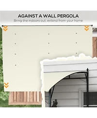 Outsunny 10' x 13' Pergola, Uv-Resist Outdoor Canopy Shelter,