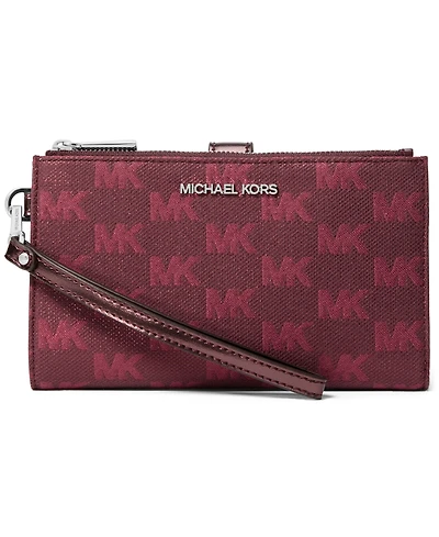 Michael Kors Women's Jet Set Double Zip Wristlet
